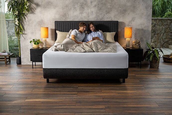 Tempur Bed ARC met vaste bodems